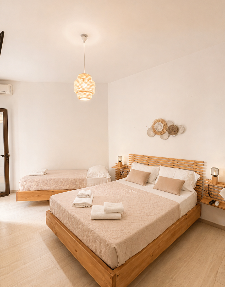 Backyard No4 — main view at Anthoula House Sarti, Sithonia